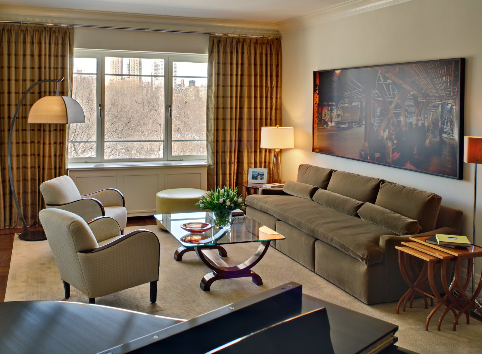 Fifth Avenue apartment Chapman project luxury renovation by Godwin Residential Construction featuring elegant design and high-end finishes Manhattan NYC